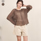 avocado - Iris light blouse เสื้อเบลาส์เนื้อผ้า Cotton ผสม เนื้อผ้าโปร่ง บางเบา