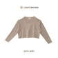 avocado - Jammy Tops เสื้อแขนยาวคอปาดทรงครอป บางเบา ใส่สบาย มี 8 สี