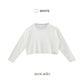 avocado - Jammy Tops เสื้อแขนยาวคอปาดทรงครอป บางเบา ใส่สบาย มี 8 สี