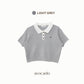 avocado - Shadow Shade Polo Tops เสื้อโปโลทรงครอป ยืดได้เยอะ ไม่ต้องรีด