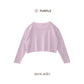 avocado - Jammy Tops เสื้อแขนยาวคอปาดทรงครอป บางเบา ใส่สบาย มี 8 สี