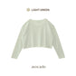 avocado - Jammy Tops เสื้อแขนยาวคอปาดทรงครอป บางเบา ใส่สบาย มี 8 สี