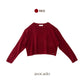 avocado - Jammy Tops เสื้อแขนยาวคอปาดทรงครอป บางเบา ใส่สบาย มี 8 สี