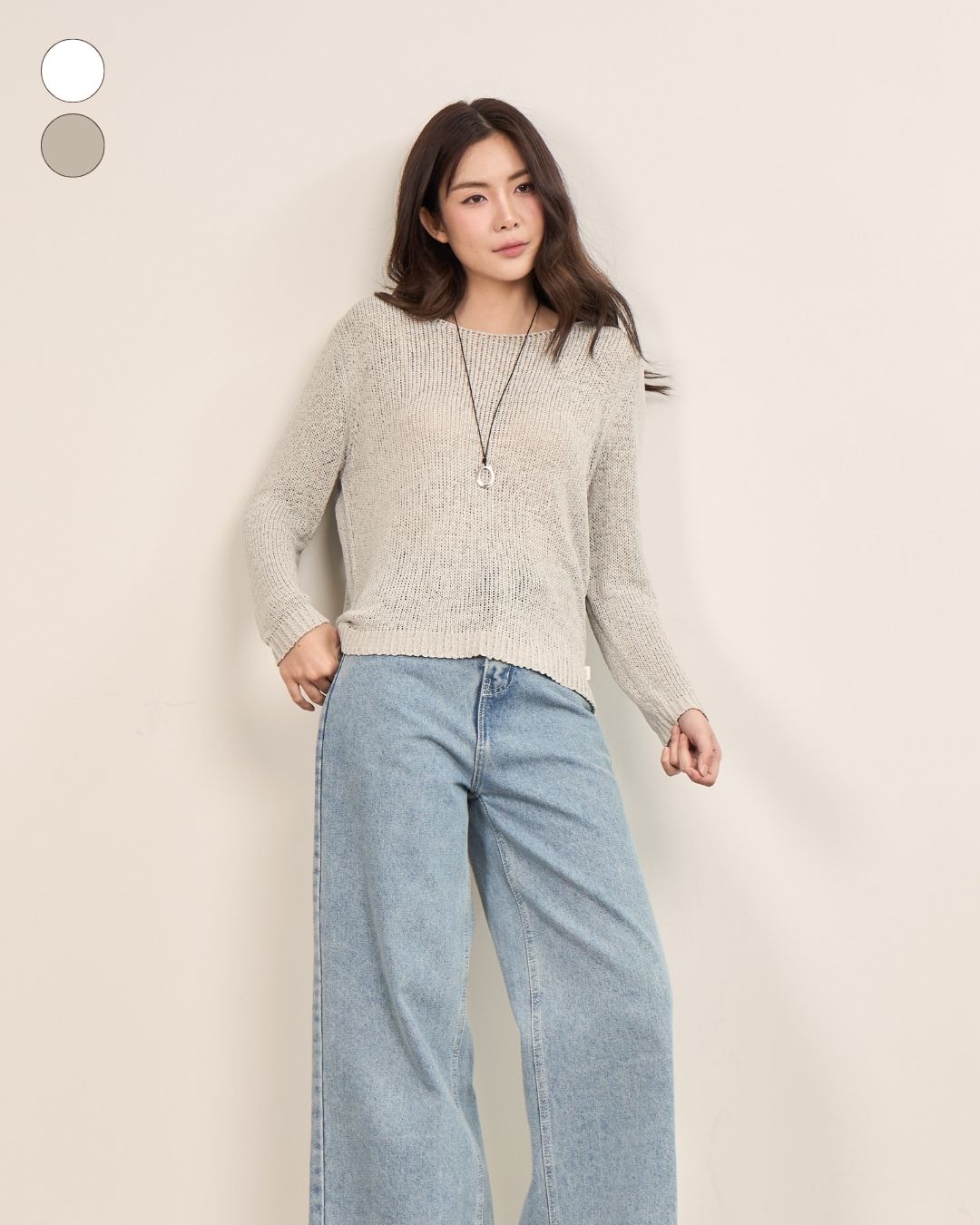 avocado - Vienna crochet tops เสื้อถักโครเชต์ ทรงหลวม ผ้าโปร่งๆ ซีทรูเบาๆ
