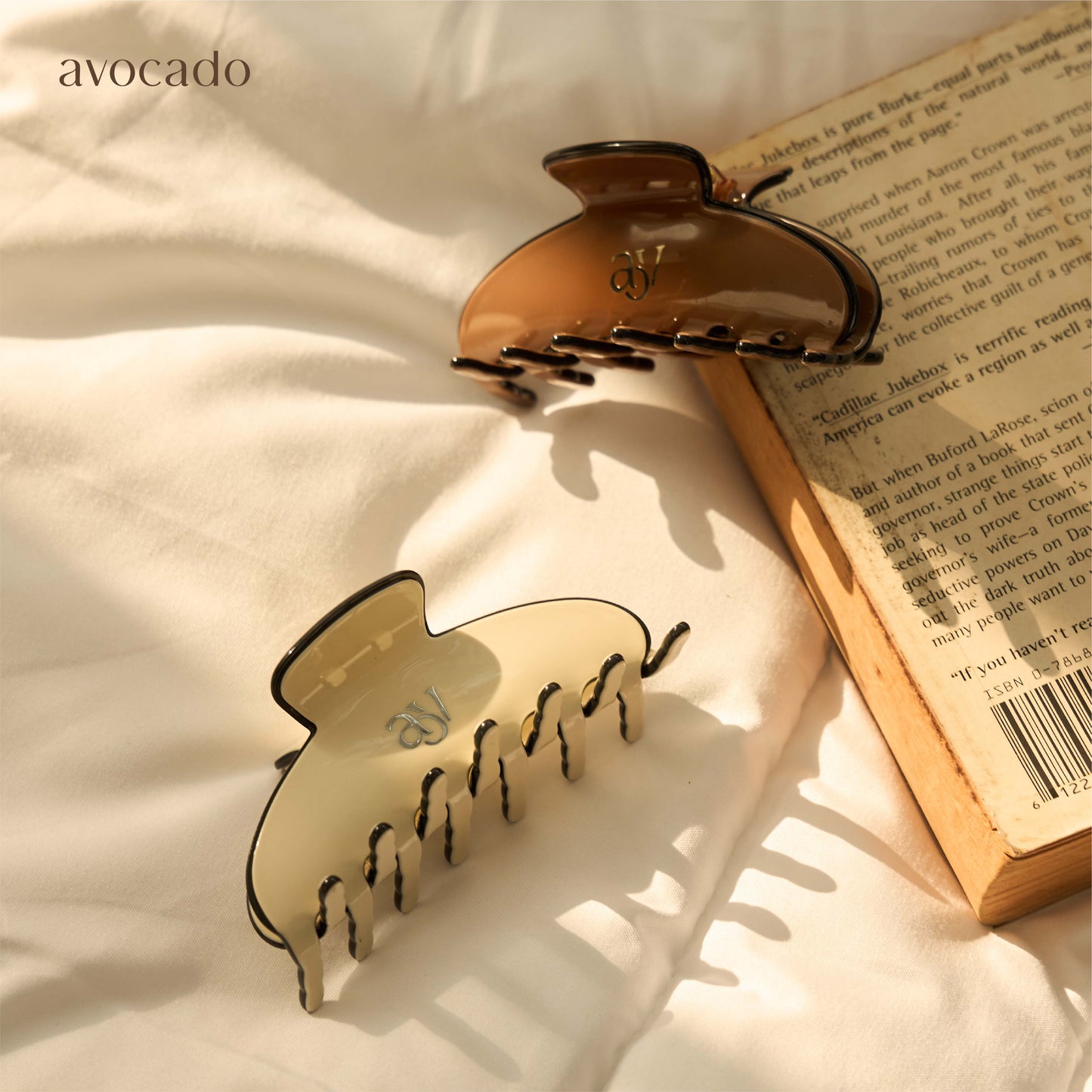 avocado - Claw Clip กิ๊บติดผม น้ำหนักเบา ทนทาน I มี 2 สี