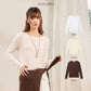 avocado - Ribbon Soft Tops เสื้อแขนยาว เนื้อผ้าเบา โปร่ง ใส่สบาย
