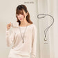 avocado - Rockie Necklace สร้อยคอจี้สีเงินทรง avocado