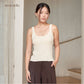 avocado - Madele Knit Tank เสื้อกล้ามเนื้อผ้าไหมพรมผ้าร่อง เข้ารูป ทรงสวย