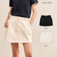 avocado - Ringro Skirt กระโปรงยีนส์สั้น ชายกระโปรงโค้ง มีดีเทล แมตช์ง่าย