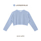 avocado - Jammy Tops เสื้อแขนยาวคอปาดทรงครอป บางเบา ใส่สบาย มี 8 สี