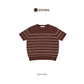 avocado - Linelie knit tops เสื้อยืดแขนสั้นลายทาง เนื้อผ้าไหมพรมเนียนนุ่ม I มี 3 ไซส์