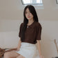 avocado - Tovey Knit Tops เสื้อโปโลสีพื้น ผ้าไหมพรมเนื้อเนียนนุ่ม