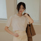 avocado - Tovey Knit Tops เสื้อโปโลสีพื้น ผ้าไหมพรมเนื้อเนียนนุ่ม