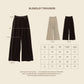 avocado - Blendley Trousers กางเกงกระบอกใหญ่ เนื้อผ้า Polyester I มีไซส์ S-XL