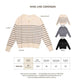 avocado - Nina line cardigan คาร์ดิแกนลายทาง เนื้อผ้าไหมพรม