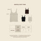 avocado - Madele Knit Tank เสื้อกล้ามเนื้อผ้าไหมพรมผ้าร่อง เข้ารูป ทรงสวย
