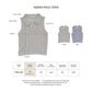 avocado - Haven Polo Tops เสื้อโปโลผ้าโครเชต์แขนกุด นุ่มฟู