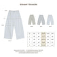 avocado - Scenary Trousers กางเกงขายาวทรงบาเรล เนื้อผ้า Cotton 100%