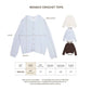 avocado - Monaco crochet tops เสื้อคาร์ดิแกนถักโครเชต์ทรง Oversize