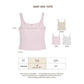 avocado - Abby Bra Tops เสื้อกล้ามคอเหลี่ยม มีบราในตัว ผ้านุ่ม ลื่น ใส่สบาย