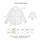 avocado - Layla pocket shirt เสื้อเชิ้ตทรง Oversize เนื้อผ้าโปร่งๆ บางเบา