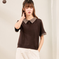 avocado - Ridery Polo Shirt เสื้อโปโลตกแต่งคอปกผ้าลายสก็อต