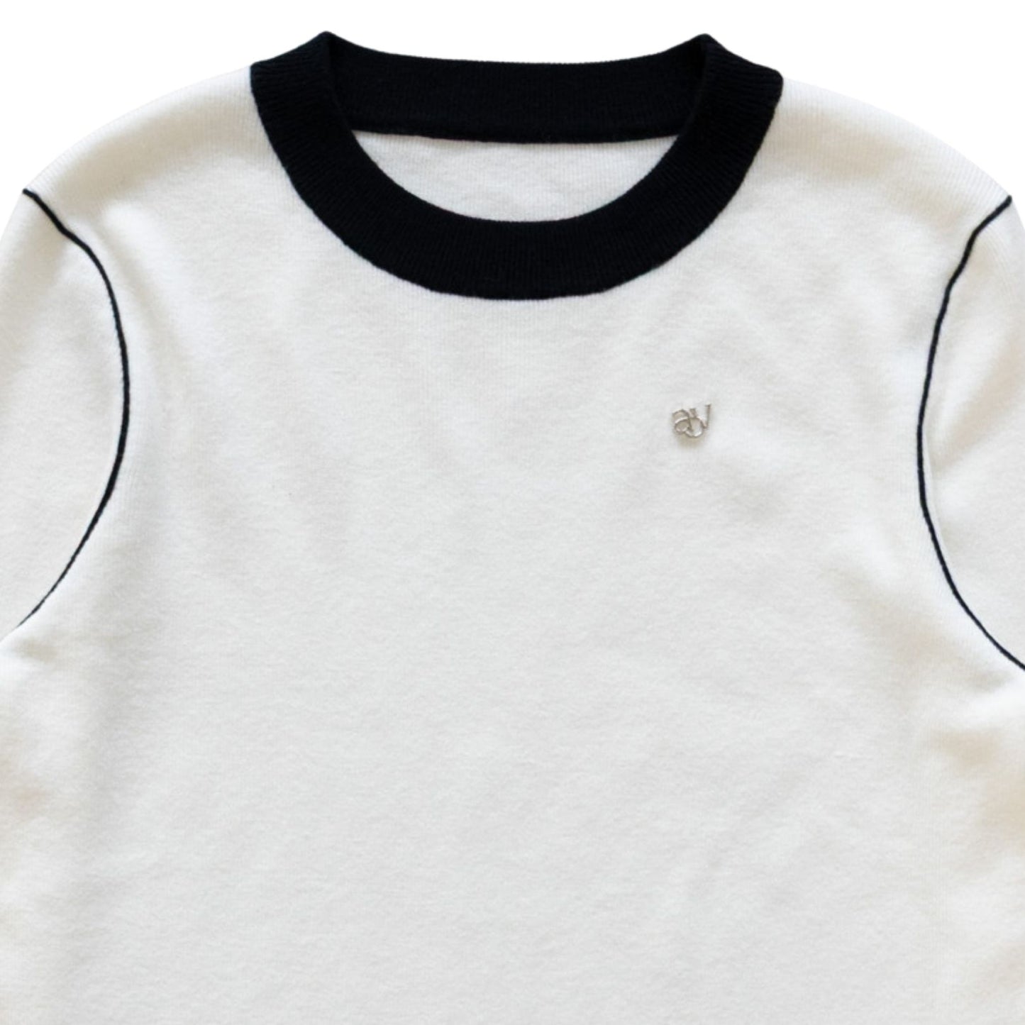 avocado - Pieta Knit Sweater เสื้อสเวตเตอร์ไหมพรมคอปีน