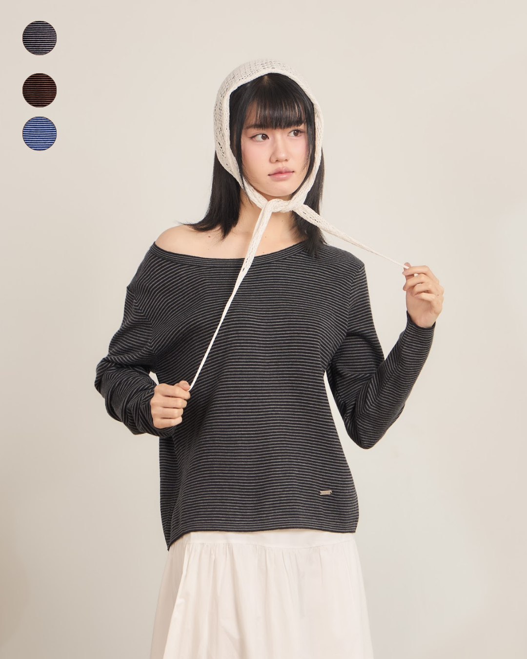 avocado - New Dawn knit top เสื้อสเวตเตอร์แขนยาว แมทช์ได้หลายสไตล์