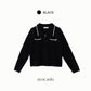 avocado - Powder Two Cardigan เสื้อคาร์ดิแกนไหมพรมคาร์ดิแกนซิปหน้า