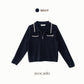 avocado - Powder Two Cardigan เสื้อคาร์ดิแกนไหมพรมคาร์ดิแกนซิปหน้า