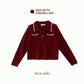 avocado - Powder Two Cardigan เสื้อคาร์ดิแกนไหมพรมคาร์ดิแกนซิปหน้า