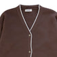 avocado - Vivié Knit Cardigan คาร์ดิแกนแต่งขอบทูโทน