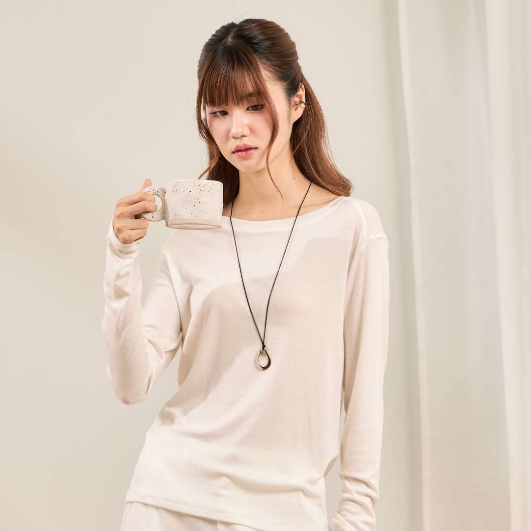 avocado - Rockie Necklace สร้อยคอจี้สีเงินทรง avocado
