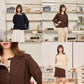 avocado - Geni Knit Cardigan เสื้อคาร์ดิแกน แต่งขอบสาบกระดุมลายทาง I มี 3 ไซส์