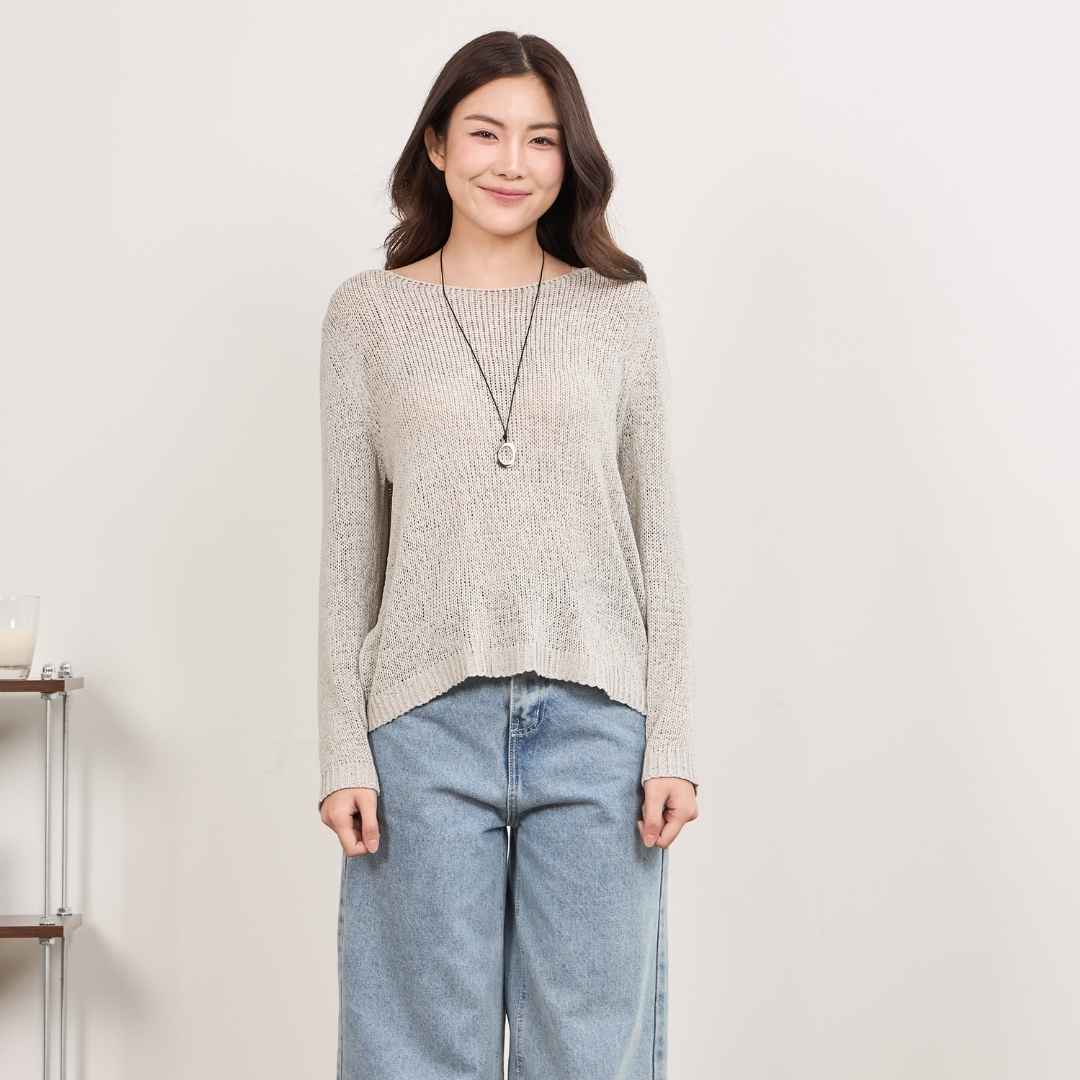 avocado - Vienna crochet tops เสื้อถักโครเชต์ ทรงหลวม ผ้าโปร่งๆ ซีทรูเบาๆ