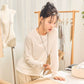 avocado - Silvi Top เสื้อแขนยาวเนื้อผ้าเบา ๆ โปร่ง ๆ