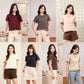 avocado - Airy-ann Crop Polo เสื้อโปโลครอปทูโทน