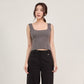 avocado - Nuna knit tank เสื้อกล้ามเนื้อผ้าไหมพรม ผ้านุ่ม ดีไซน์เว้าเอว
