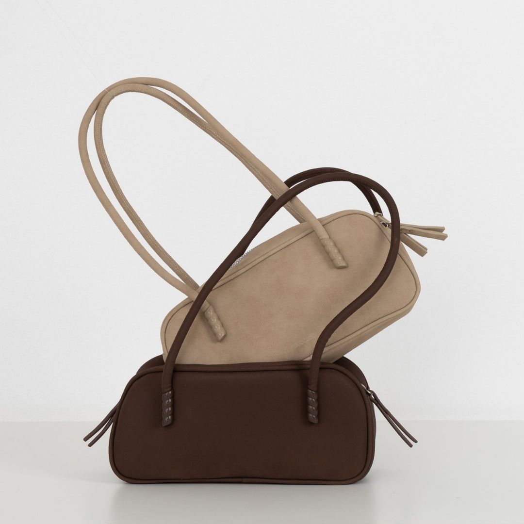 avocado - Fadee Shoulder Bag กระเป๋าวัสดุ PU ทรงคลาสสิก แมตช์ง่าย