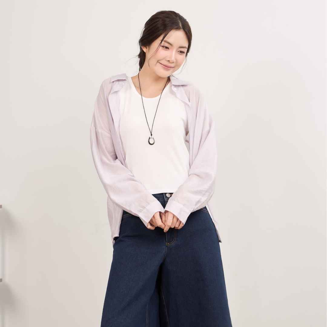 avocado - Milan light shirt เสื้อเชิ้ตเนื้อผ้า Lyocell Premium สัมผัสนุ่ม เย็น สบาย