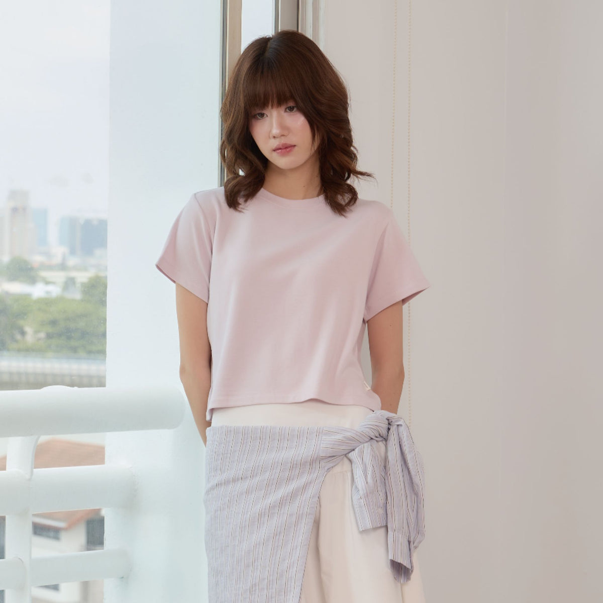 avocado - Rainbow Tee เสื้อยืดทรงพอดีตัวผ้านุ่ม ลื่น สบาย มีทั้งหมด 7 สี 3 ไซส์
