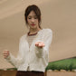 avocado - Windbloom knit cardigan คาร์ดิแกนถักโครเชต์