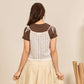 avocado - Floria Singlet Top เสื้อสายเดี่ยวผ้าฉลุผูกโบว์