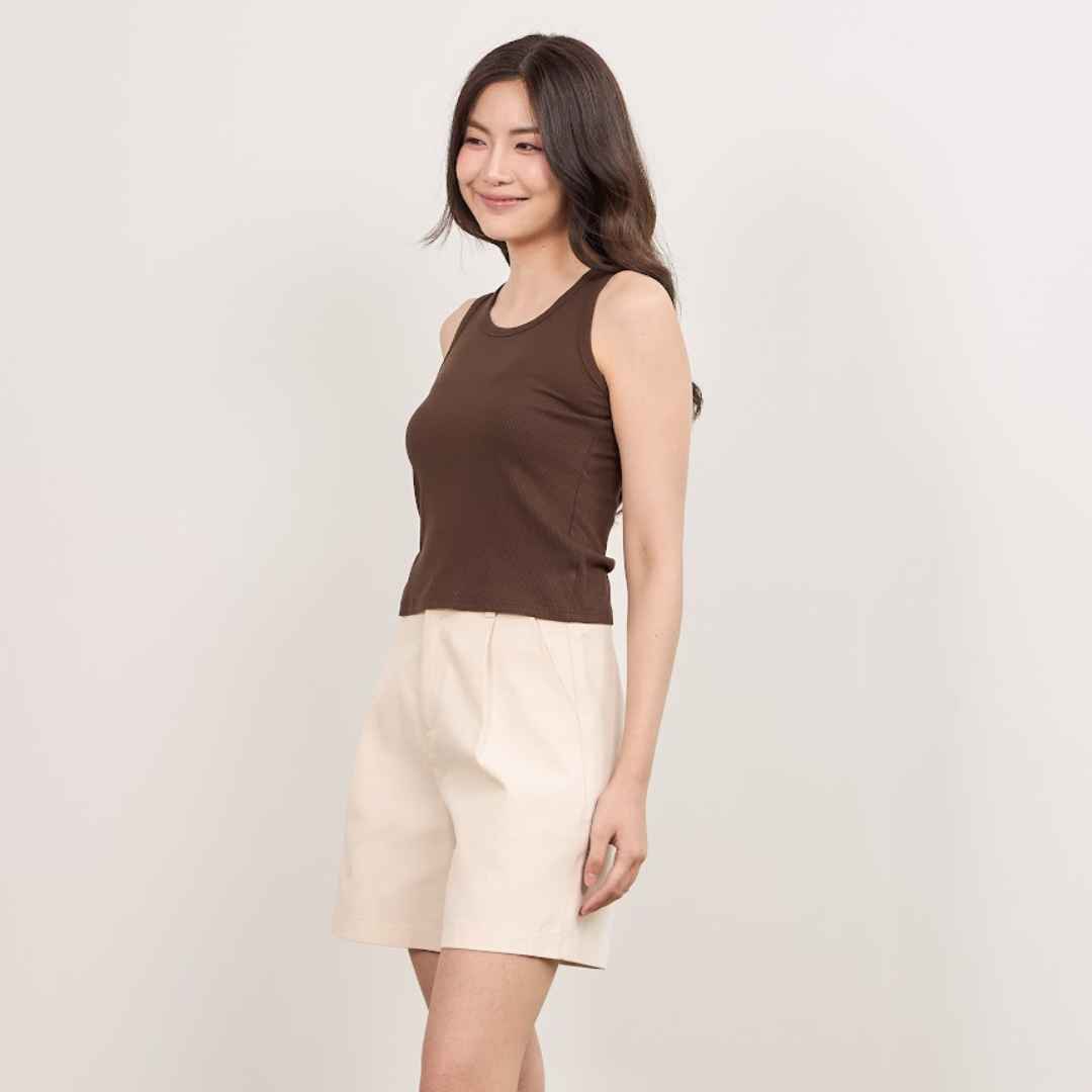 avocado - Cara Tank Tops เสื้อกล้ามทรงตัวยาว คอยู ผ้านุ่ม ลื่น ใส่สบาย