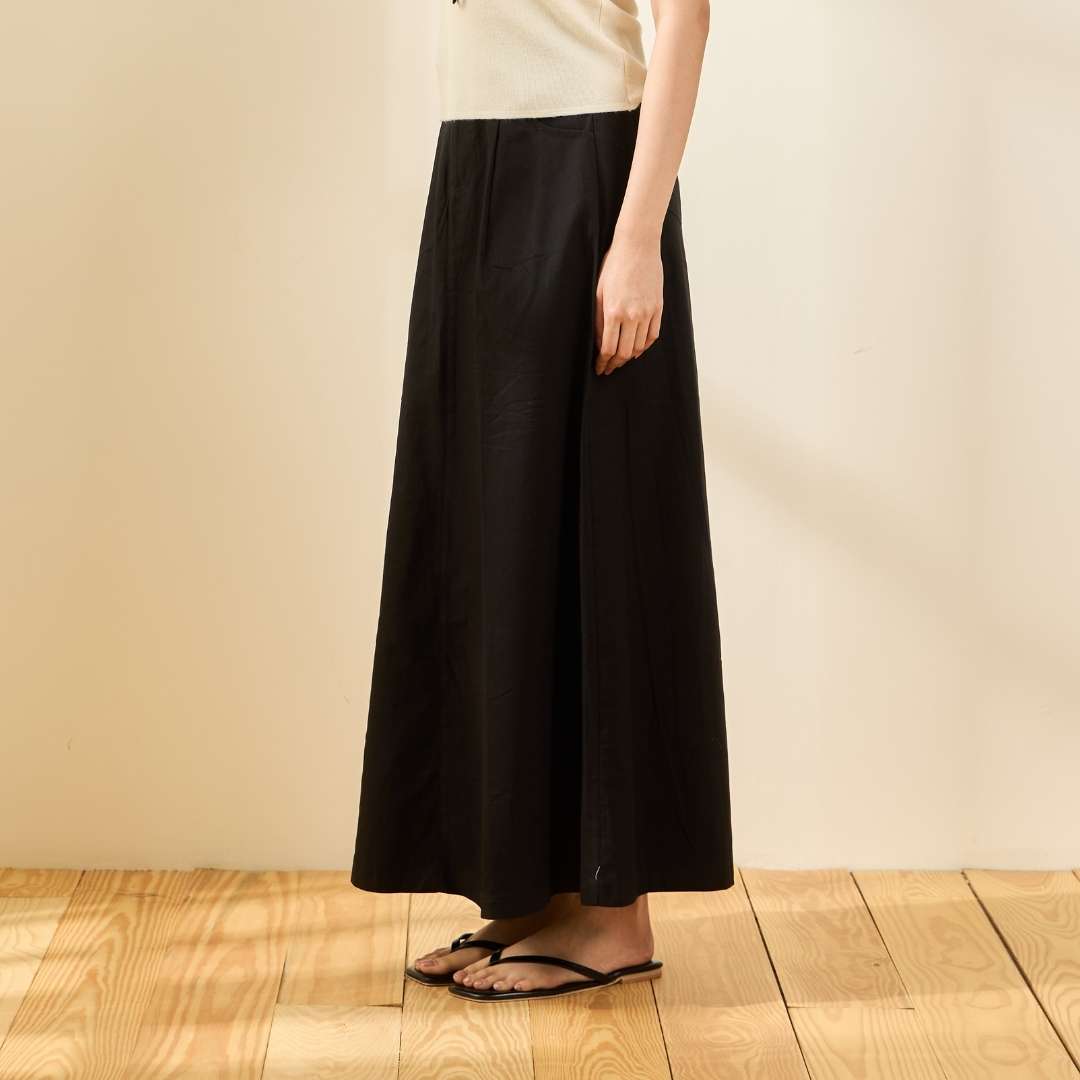 avocado - Massive Long Skirt กระโปรงยาวผ่าหลัง ผ้าฝ้าย100% I มี 2 ไซส์
