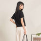 avocado - Louvre Pocket Tee เสื้อยืดไหมพรมแขนสั้นมีกระเป๋า