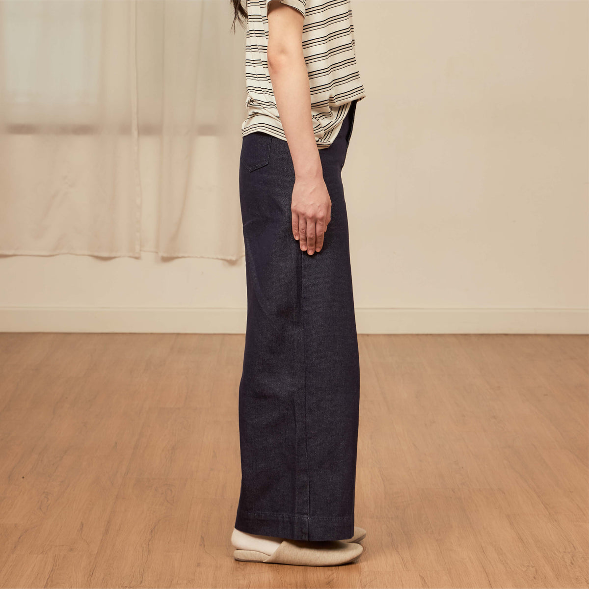 avocado - Hubbon Pants กางเกงขายาวเนื้อผ้า Cotton Jeans ทรงกระบอกใหญ่ I มีไซส์ S-XL