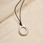 avocado - Rockie Necklace สร้อยคอจี้สีเงินทรง avocado