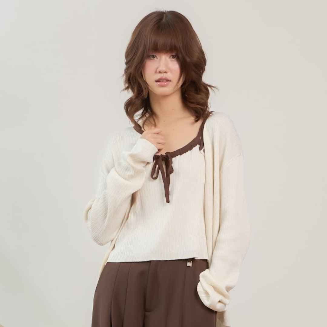 avocado - Rib-bie Knit Set ชุดเซทเนื้อผ้าไหมพรม ผ้านุ่ม I ได้ 2 ชิ้น