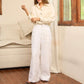 avocado - Humble Trousers กางเกงขายาวเนื้อผ้าลินินผสม ทรงกระบอกตรง